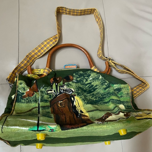 Anne Ormsby Design Artistic Golf Satchel  Bag - Picture 4 of 16